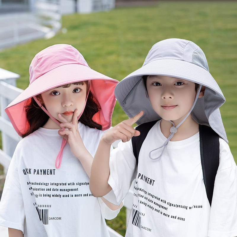 Kids Outdoor Hat - Kids Sun Hat with Neck Flap