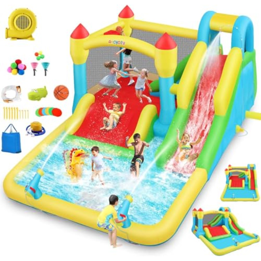 Outdoor/Indoor inflatable wate - огляд і ціна Kids Outdoor Bounce House