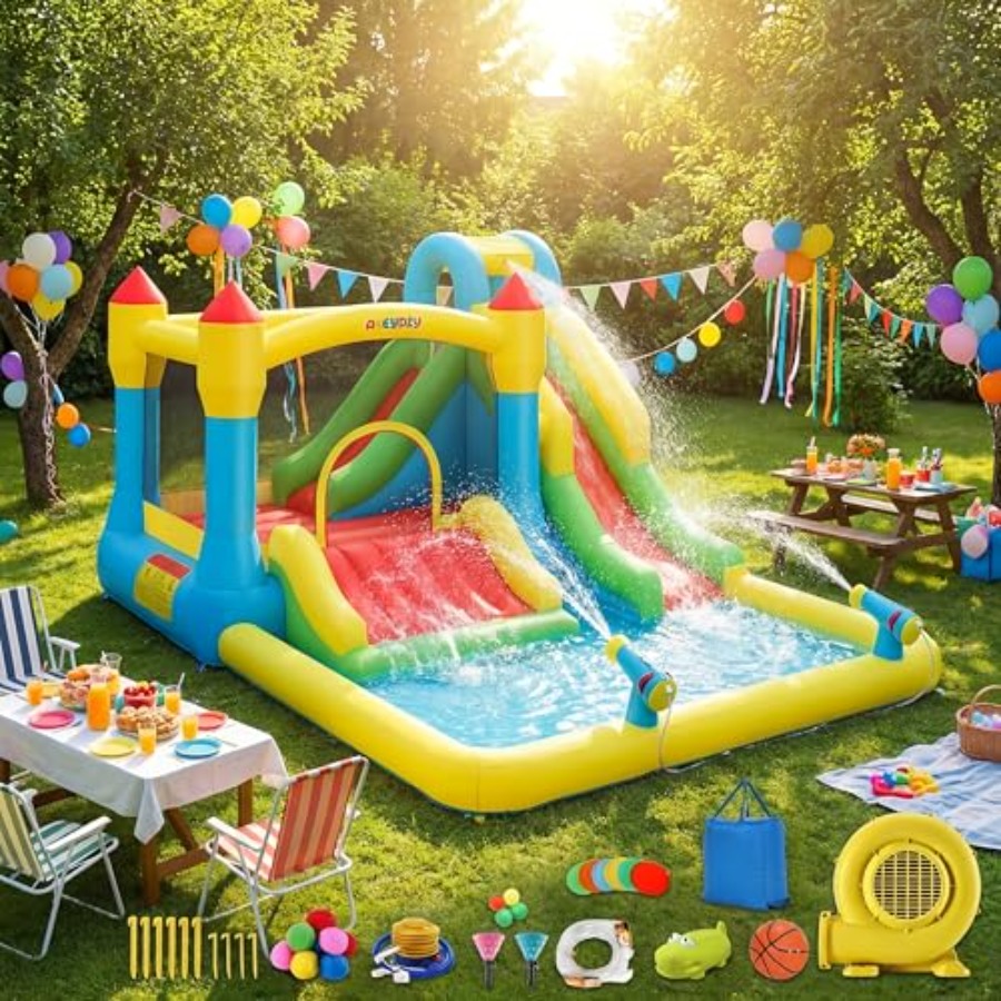 Outdoor/Indoor inflatable wate - огляд і ціна Kids Outdoor Bounce House