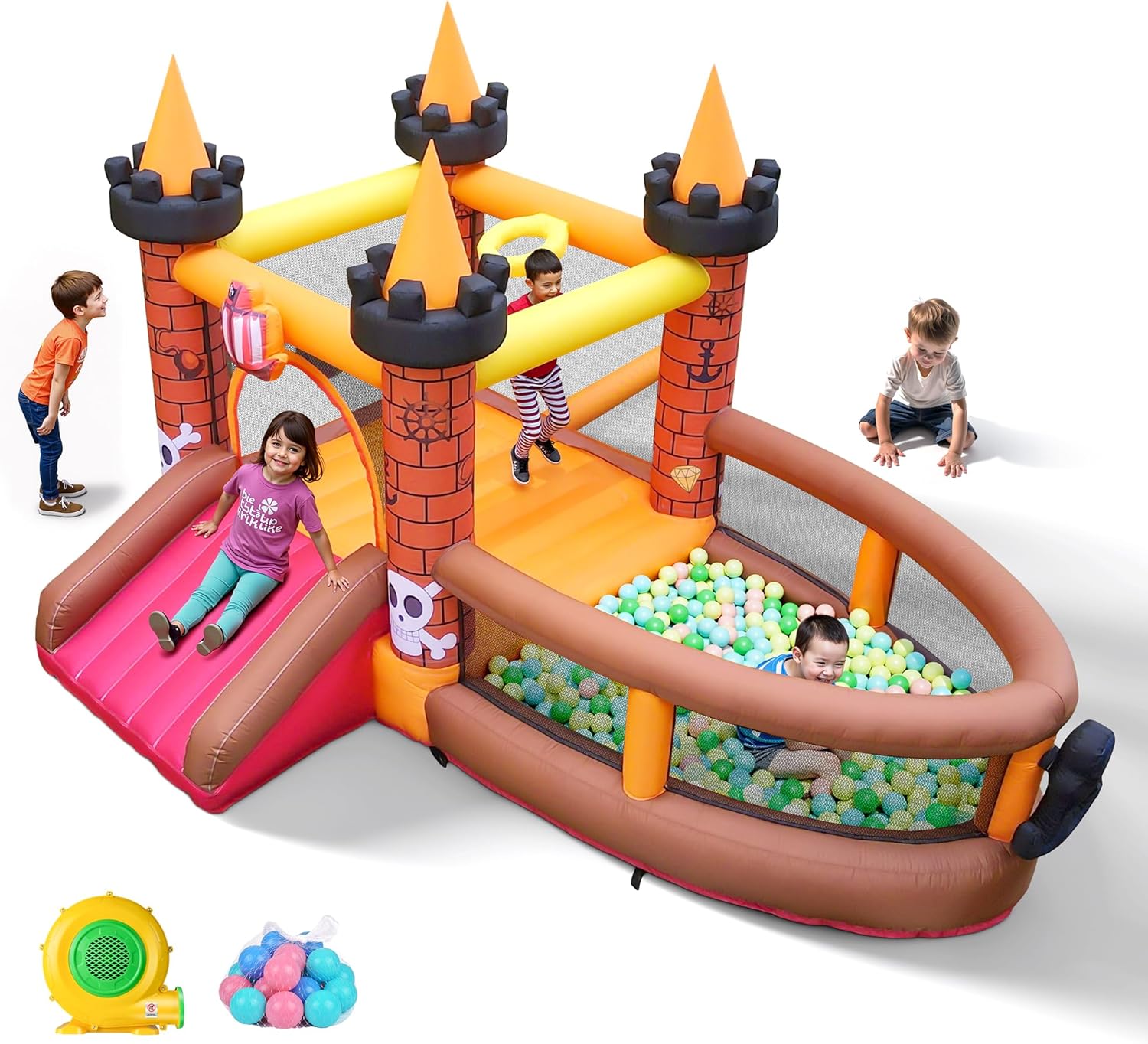 Inflatable Bounce House for Ki - огляд і ціна Kids Outdoor Bounce House
