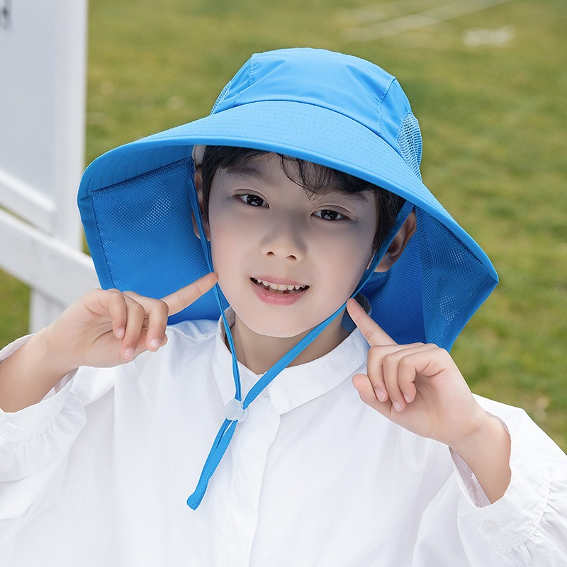 Kids Sun Hat with Neck Flap UV - огляд і ціна Kids Outdoor Hat