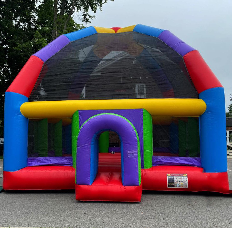 Big Jumping Castle Inflatable  - огляд і ціна Kids Outdoor Bounce House
