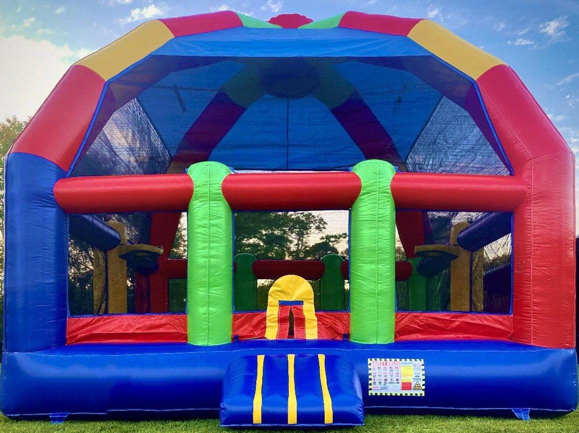 Big Jumping Castle Inflatable  - огляд і ціна Kids Outdoor Bounce House