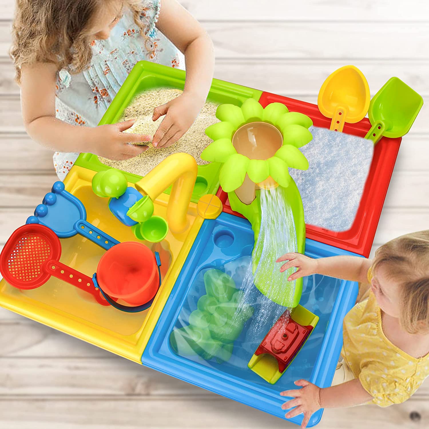 Beach Table Sand Play Toys Chi - огляд і ціна Kids Outdoor Nature Toys