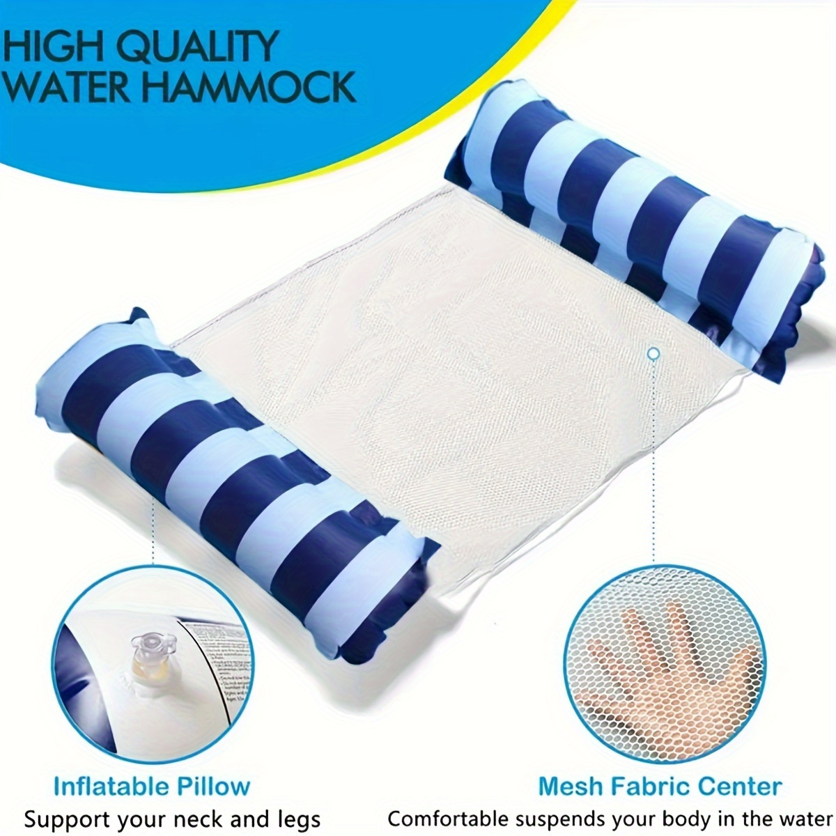 Inflatable Pool Float Hammock, - огляд і ціна Kids Outdoor Grill