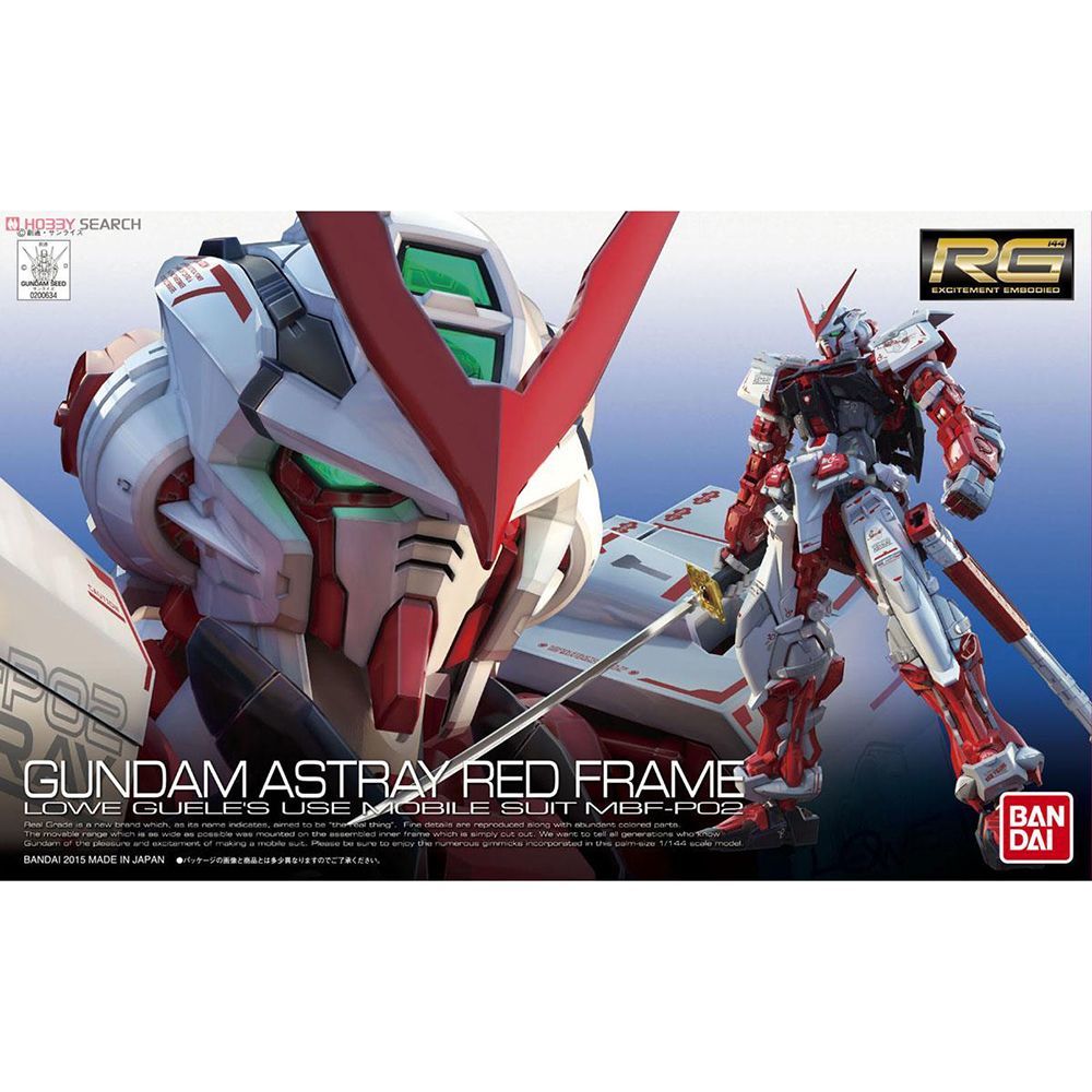 Bandai Rg 19 1/144 Astray Exce - огляд і ціна Bandai Model Gundam Rg