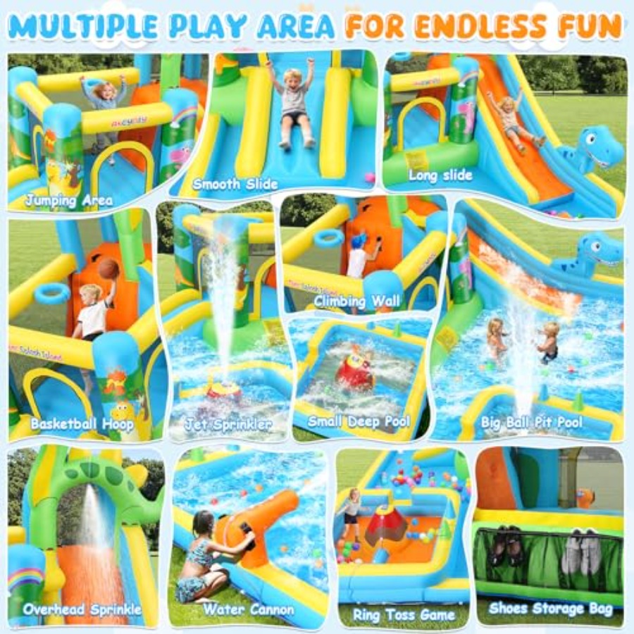 Outdoor backyard inflatable wa - огляд і ціна Kids Outdoor Bounce House