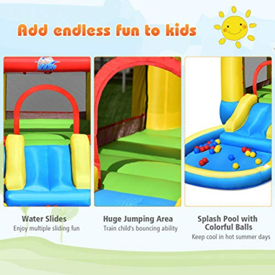 Outdoor backyard inflatable bo - огляд і ціна Kids Outdoor Bounce House