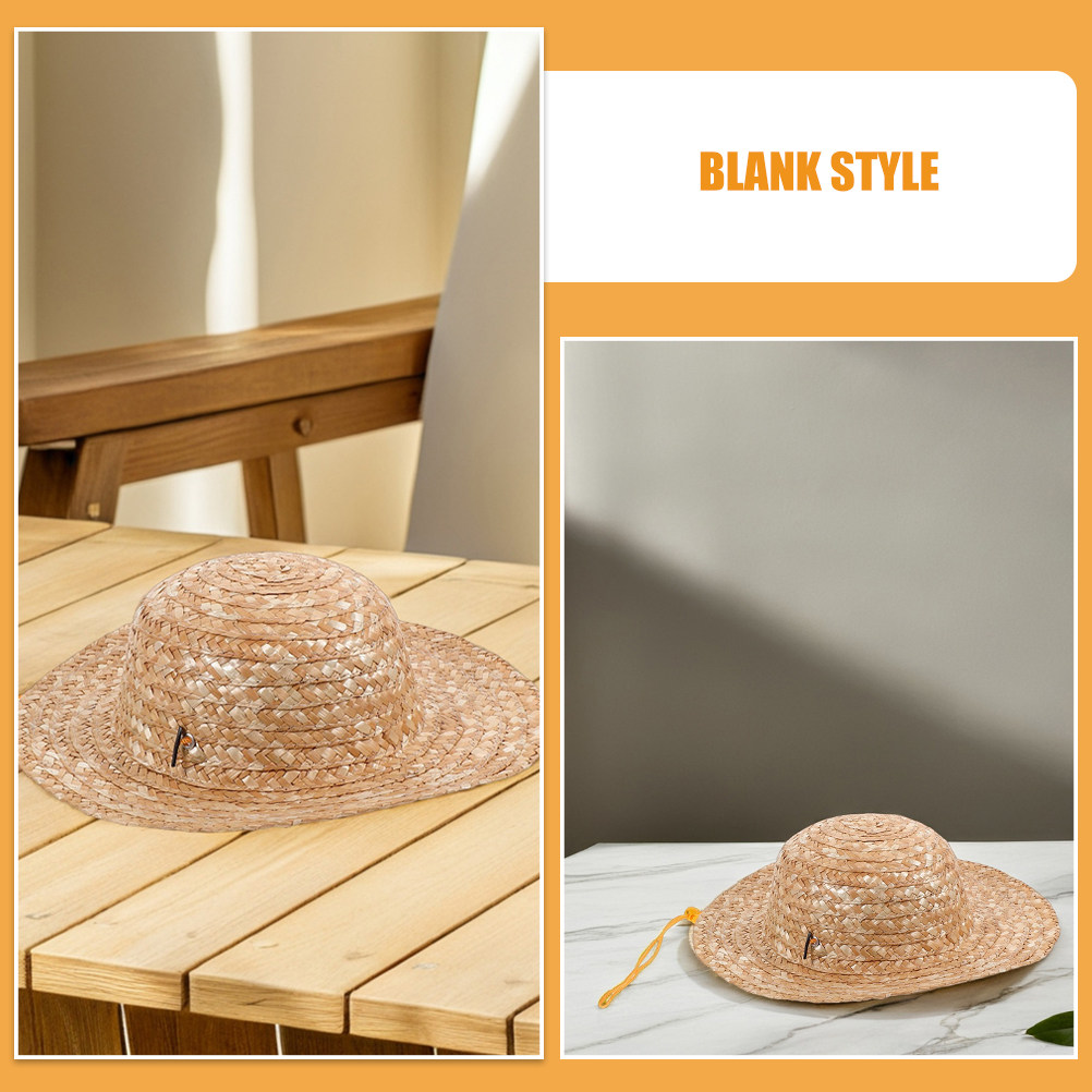 2Pcs Kids Straw Hat Natural Co - огляд і ціна Kids Outdoor Hat