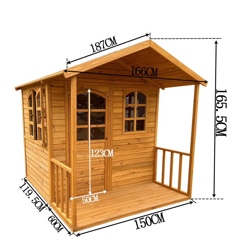 Hot Selling Eco Friendly Durab - огляд і ціна Kids Outdoor Wooden Playhouse