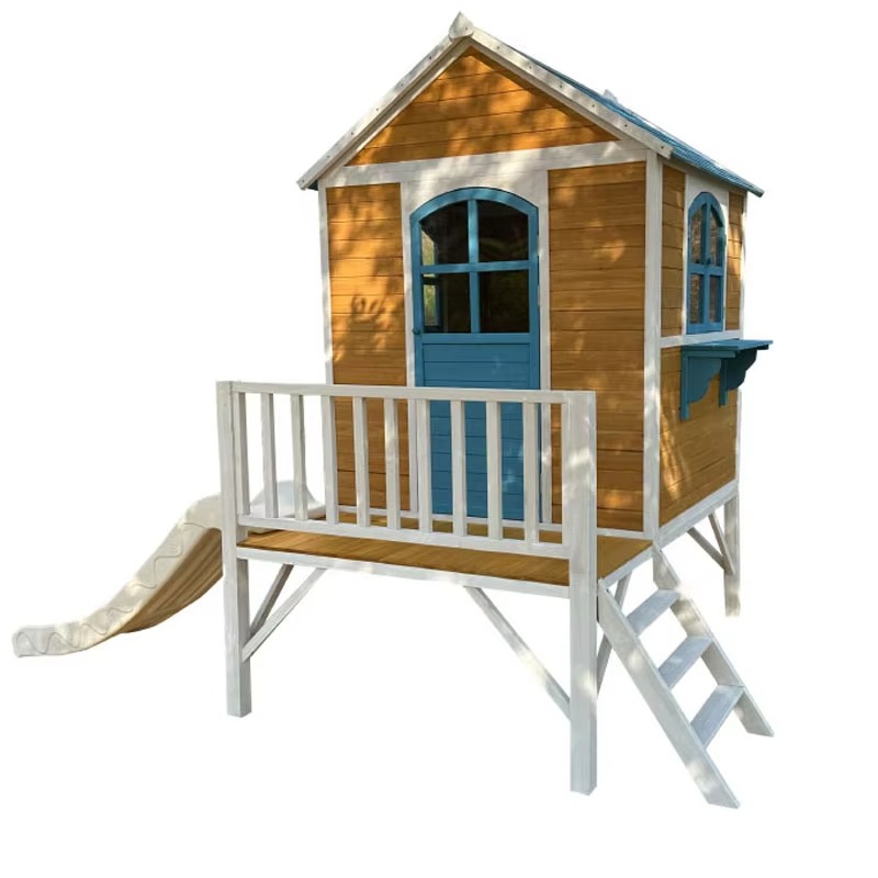 Modern Two-Floor Kids Wooden O - огляд і ціна Kids Outdoor Wooden Playhouse