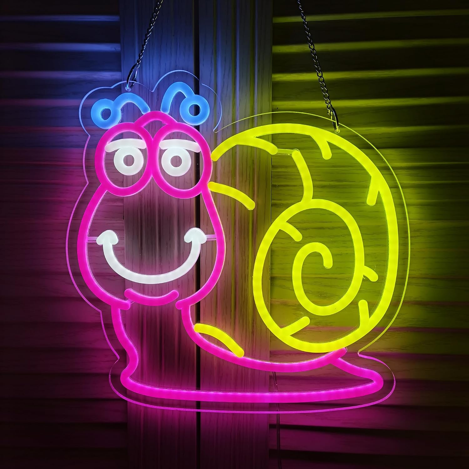 Snail Neon Sign Cartoon Cute A - огляд і ціна Kids Outdoor Zoo