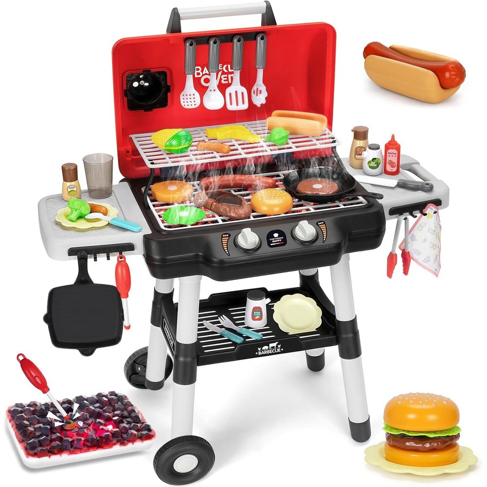 Kids Play Kitchen Toys, BBQ Gr - огляд і ціна Kids Outdoor Grill