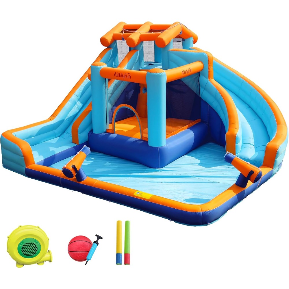 Large Water Slide Bounce House - огляд і ціна Kids Outdoor Bounce House